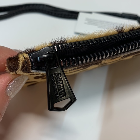 NWT Aimee Kestenberg Leather Wallet with strap - Picture 9 of 10